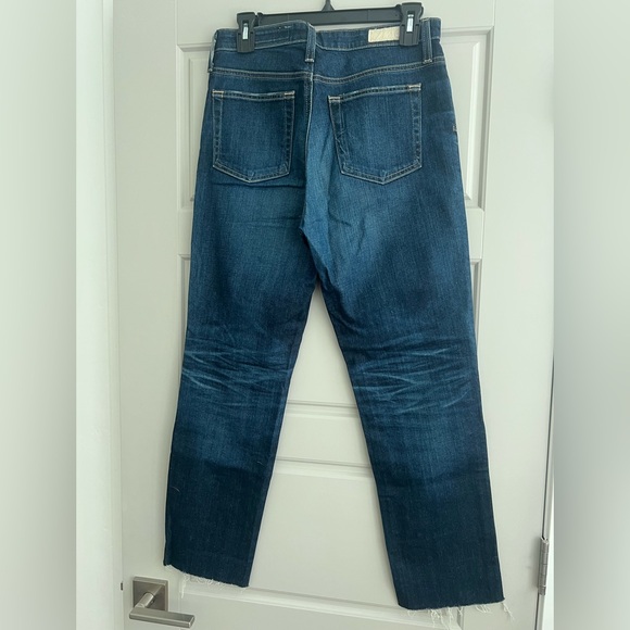 AG Adriano Goldschmied High-Rise Straight Crop Jeans - Picture 2 of 5